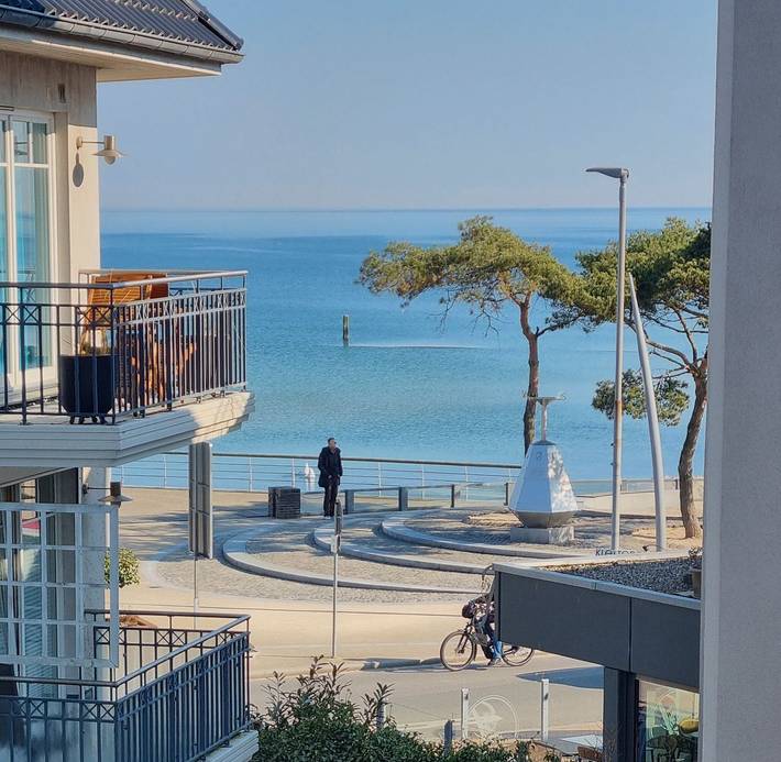 Strandhaus für 2 Personen, mit Balkon