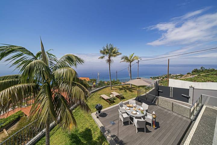 Villa pour 6 personnes, avec Balcon ainsi que Terrasse et Jardin à Funchal