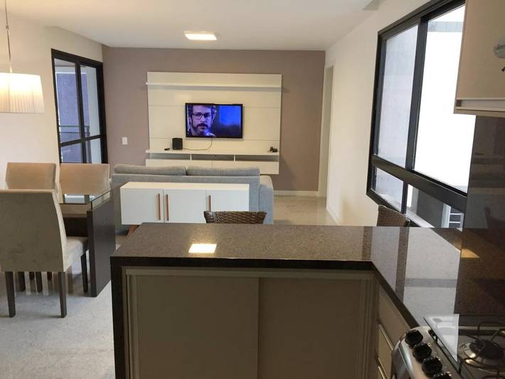 Casas e apartamentos de temporada para 4 pessoas, com vista e balcão e ainda sauna and piscina em Vitória