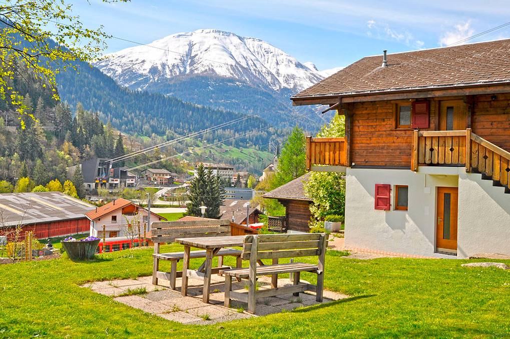 Ganze Ferienwohnung, Ferienhaus Amore (Parterre in Fiesch, Aletsch Arena