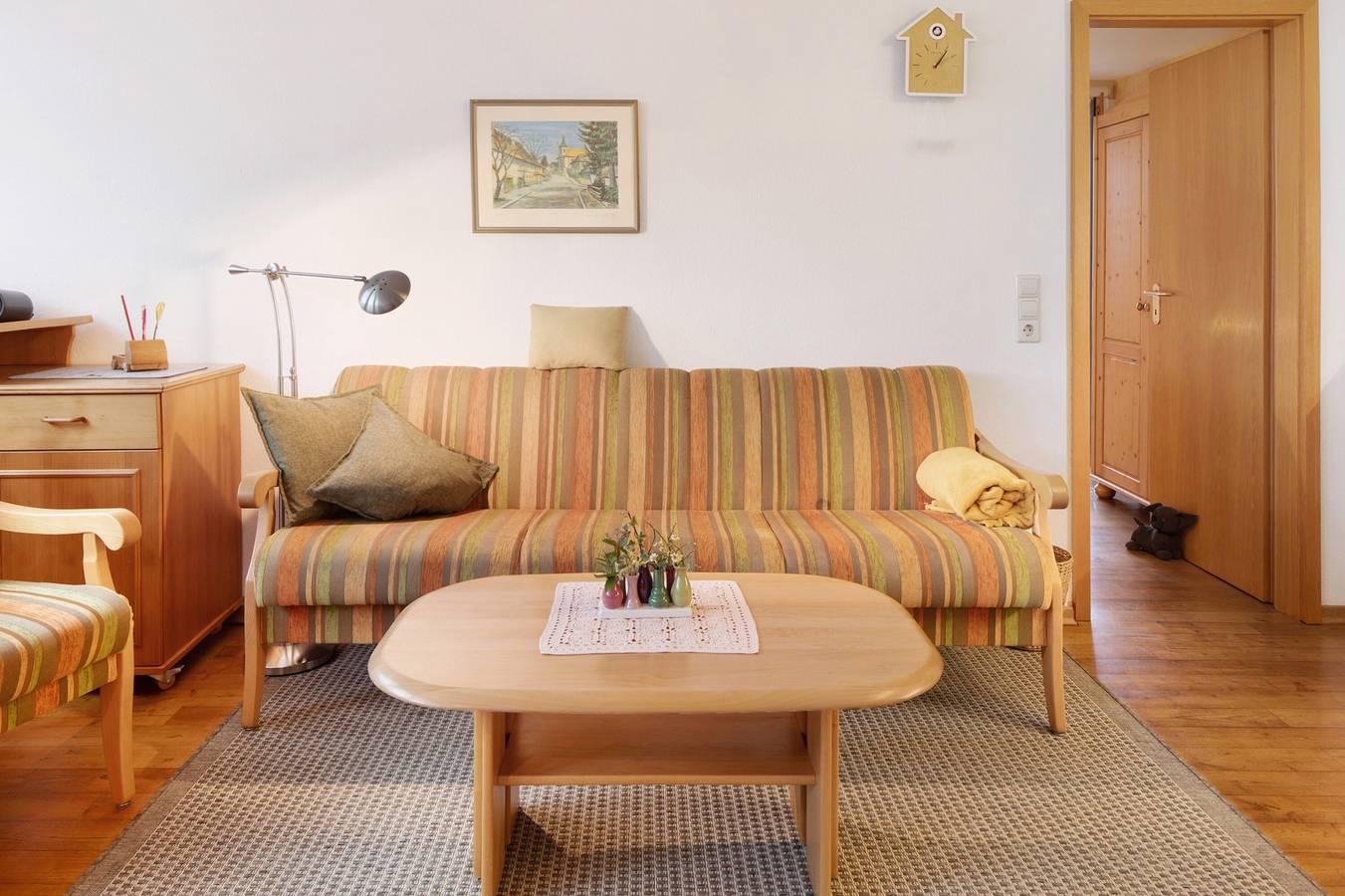 Ganze Wohnung, Ferienwohnung 'Talblick' mit Gemeinschaftsterrasse, Gemeinschaftsgarten und Wlan in Horben, Südschwarzwald
