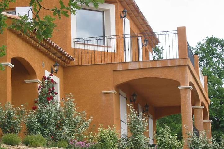 Maison de vacances pour 6 personnes, avec jardin à Bauduen