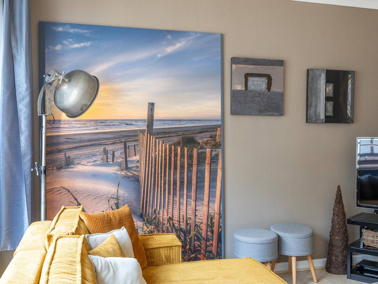 Retro-Studio mit Schlafbereich in Middelkerke, Belgische Küste