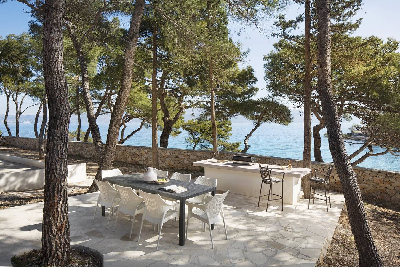 Villa voor 8 personen met sauna in Sutivan, Brac