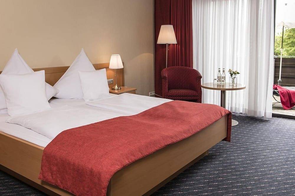 Deichblick mit Terrasse - Kirchspielkrug Westerhever in Westerhever, Eiderstedt