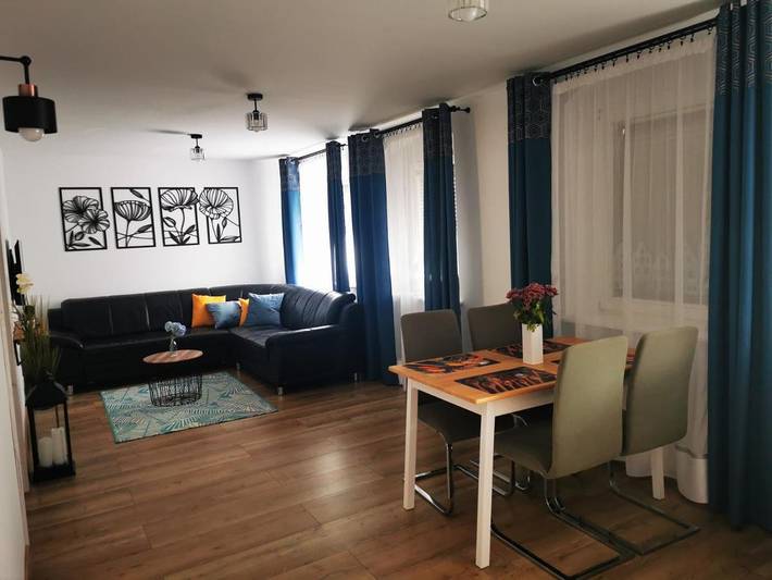 Ferienwohnung für 4 Personen, mit Terrasse und Garten sowie Ausblick in Bad Muskau - 2