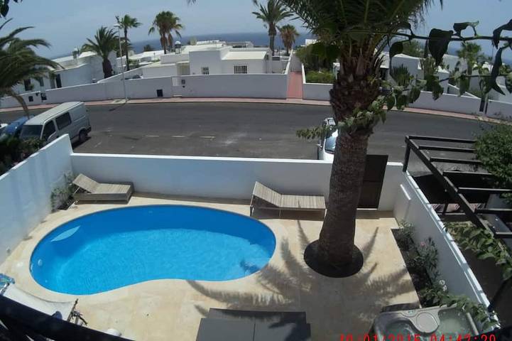 Ferienhaus für 6 Personen, mit Sauna und Whirlpool sowie Garten und Balkon