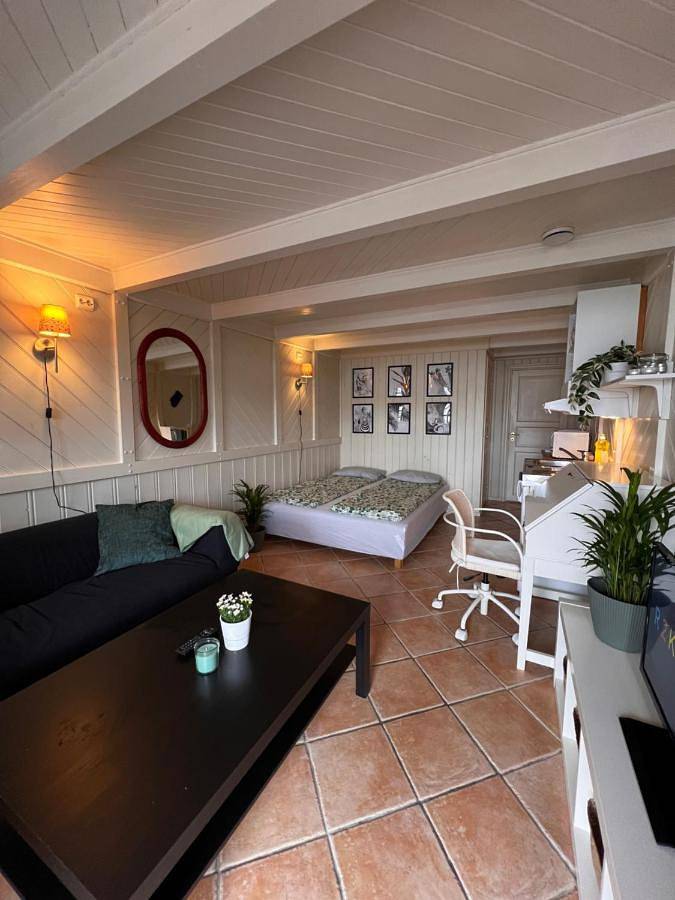 Ferienwohnung mit Meerblick für 2 Personen, mit Terrasse und Ausblick in Kristiansand