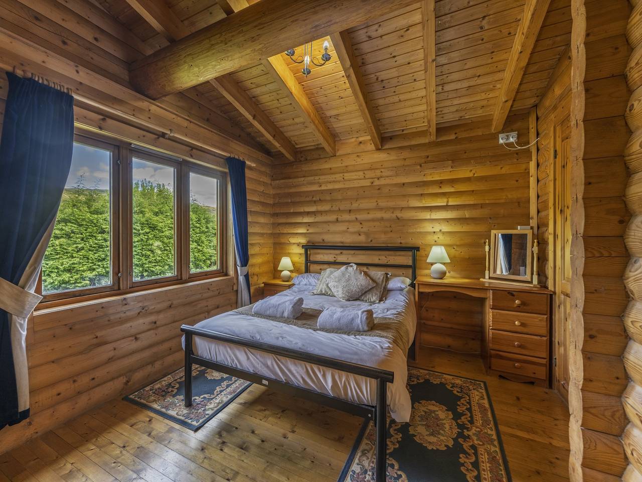 Hütte mit Whirlpool und Sauna in Glenshee, Cairngorms National Park