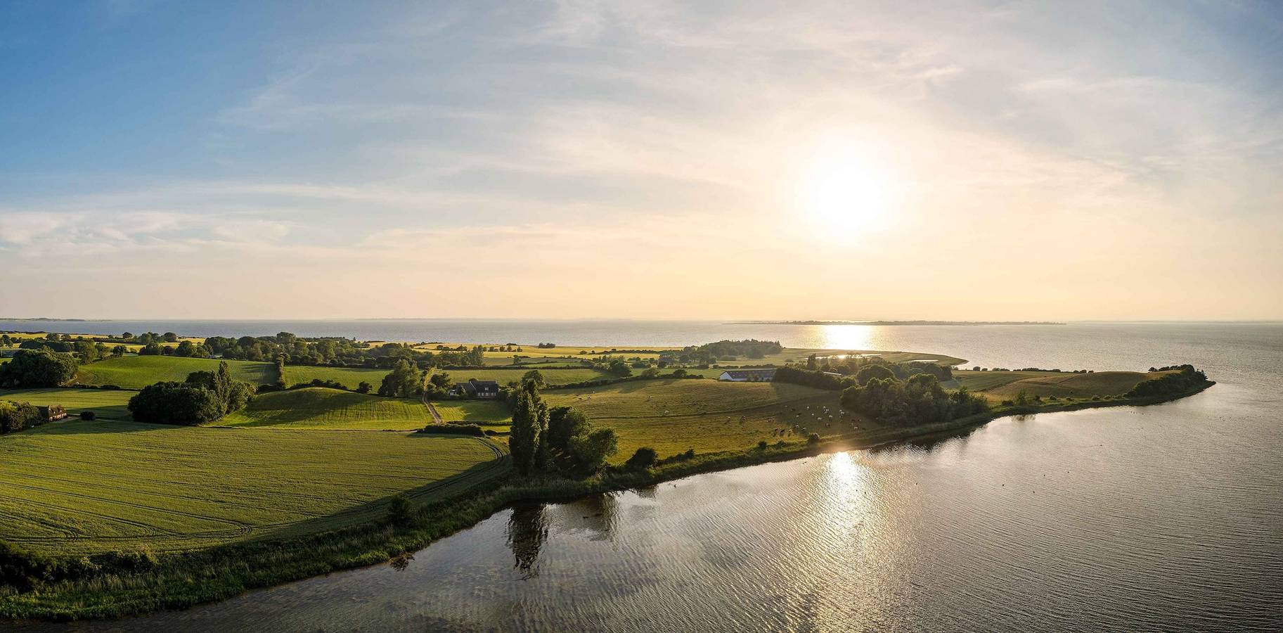 Ruhiges Landhaus mit schönem Wasserblick in Rudkøbing, Langeland