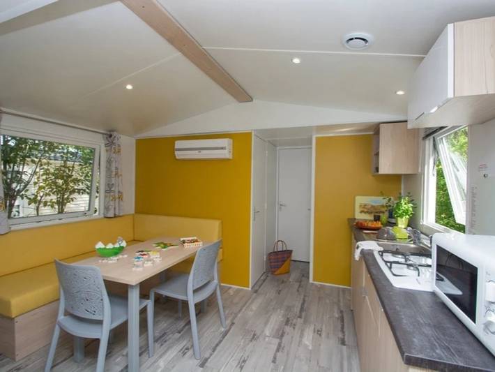 Mobil home pour 4 personnes, avec bassin pour enfant à Saignon - 4