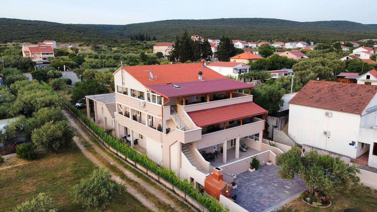 Entire apartment, One bedroom apartment with terrace and sea view Sveti Petar, Biograd A-23091-b in Općina Sveti Filip i Jakov, Zadar