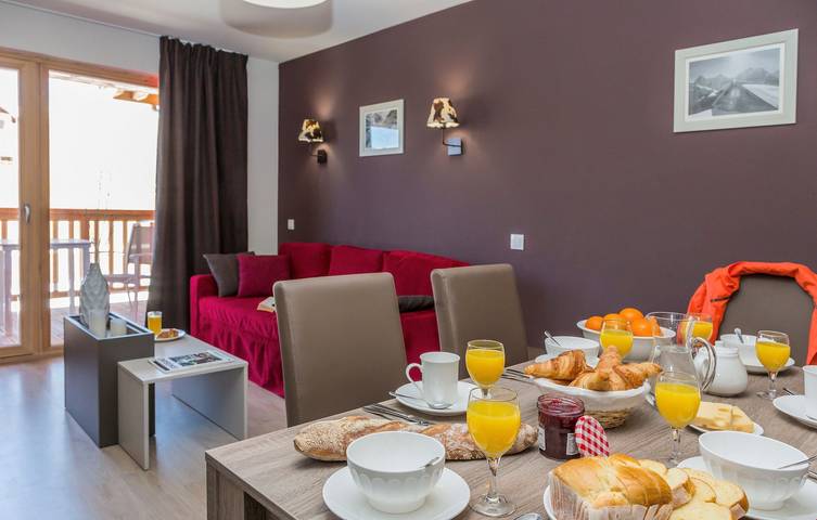 Apartamento entero, Prestige Residence Front de Neige in Plagne Villages, La Plagne-Tarentaise