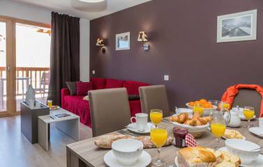 Appartement De Vacances pour 6 Personnes dans La Plagne, Mâcot-la-Plagne, Photo 1