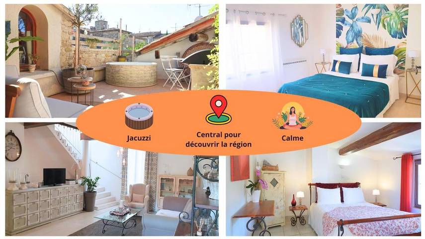 Location de vacances pour 4 personnes, avec balcon et jacuzzi, adapté aux familles à Brignon - 2