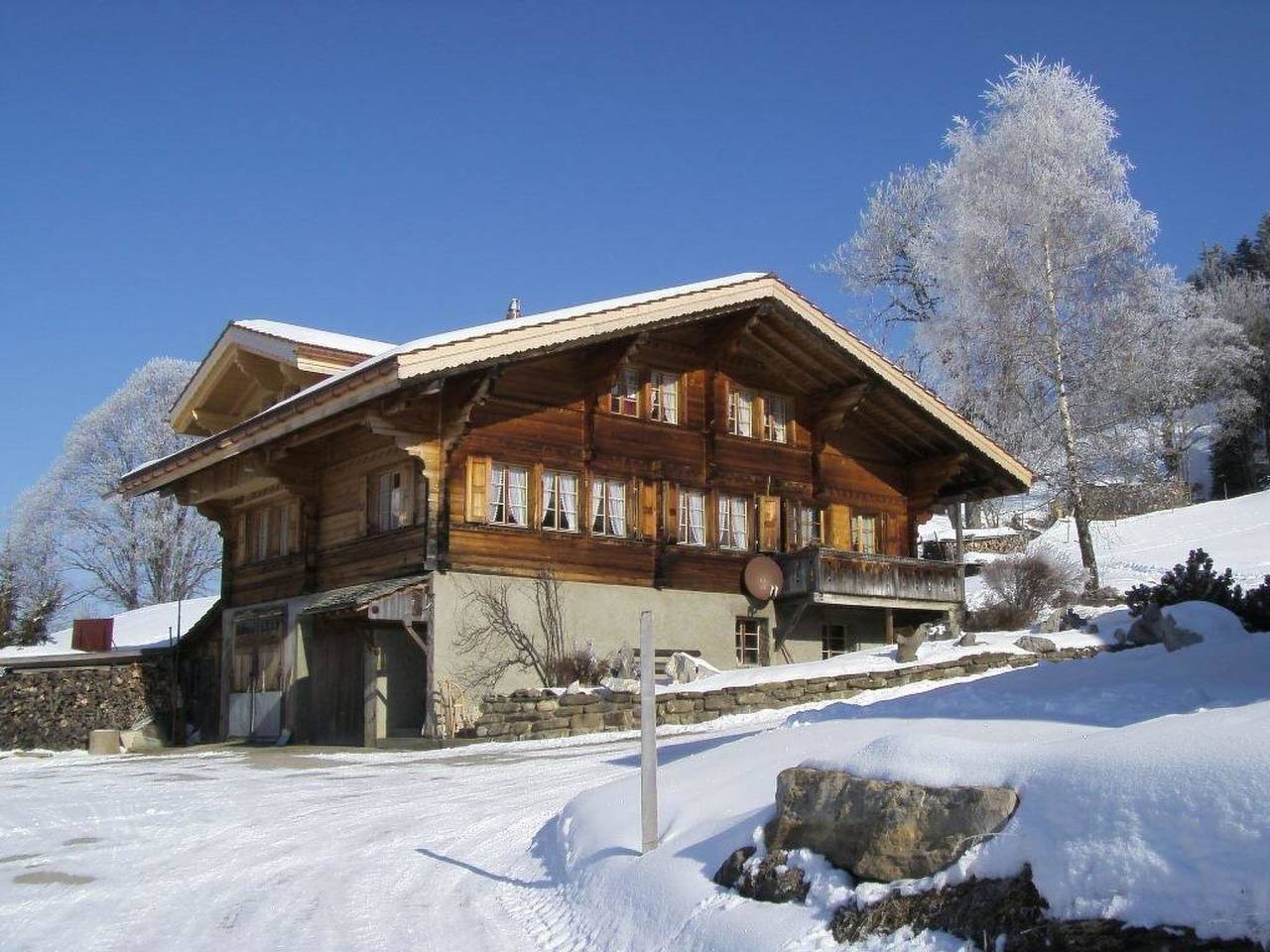 Ganze Wohnung, Am Bächli in Gsteig, Frutigen - Lenk - Adelboden