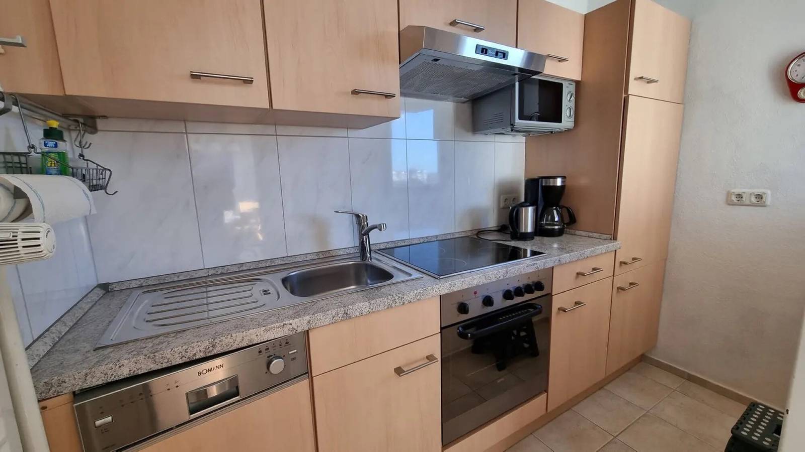 Ganze Wohnung, Apartment 'Muschelbank No 4' mit Meerblick, Balkon und Wlan in Hauptstrand Büsum, Dithmarschen