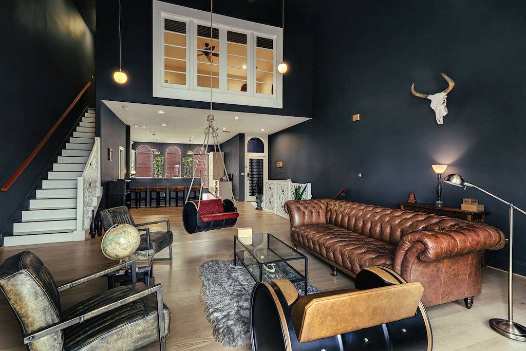 Designer Loft mit Innenschaukel in Houston, Harris County