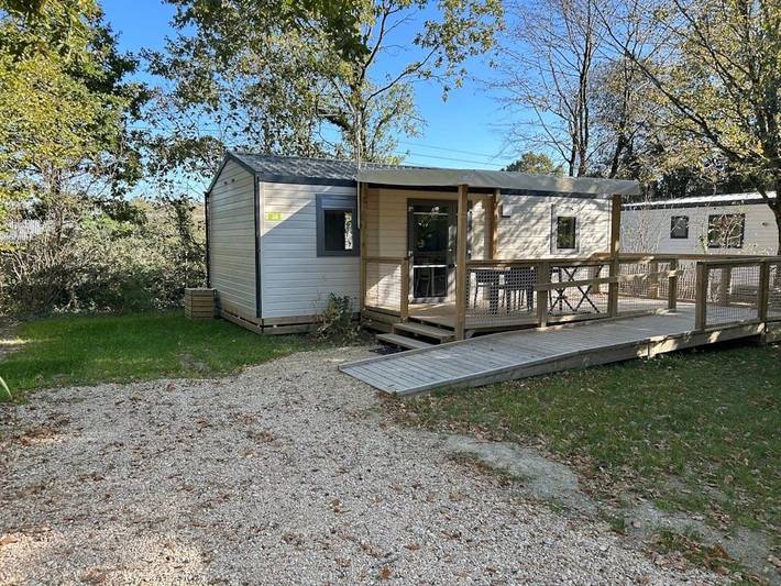 Mobil home pour 4 personnes, avec sauna ainsi que bassin pour enfant et jacuzzi à Apremont - 3