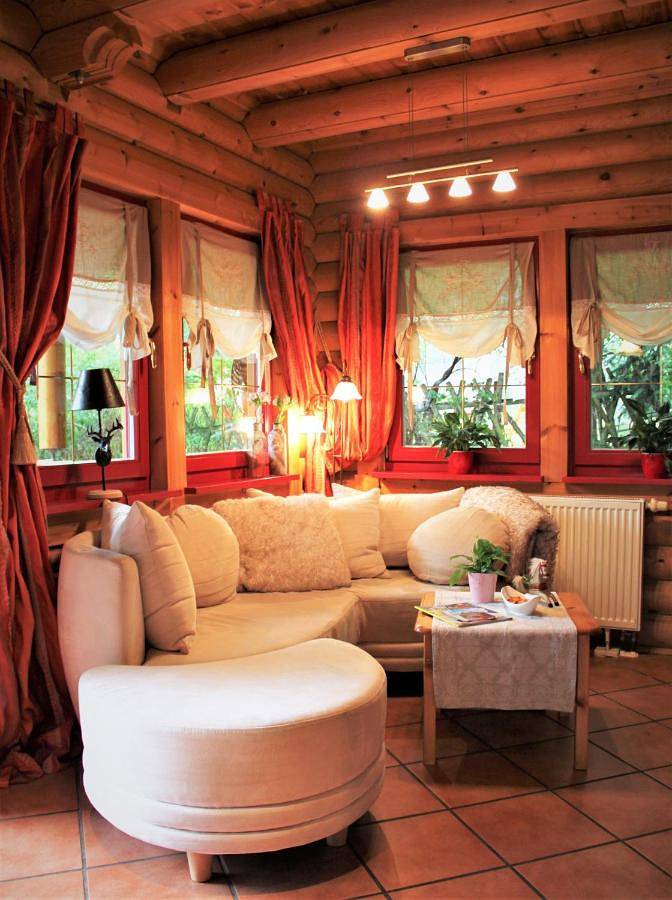 Chalet für 7 Personen, mit Balkon und Terrasse sowie Garten und Ausblick in Wernigerode - 4