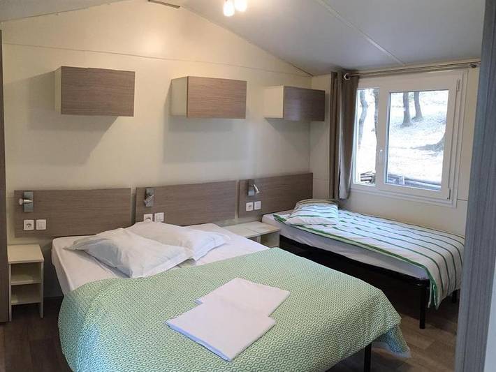 Camping Boschetto di Piemma - Mobilheim 3 personen - Grüner Raum in San Gimignano, Siena Provinz