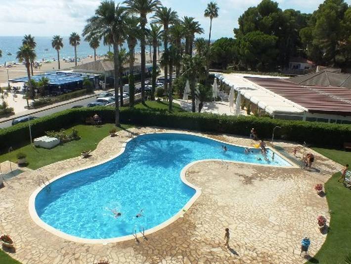 Appartement de vacances pour 4 personnes, avec balcon et piscine