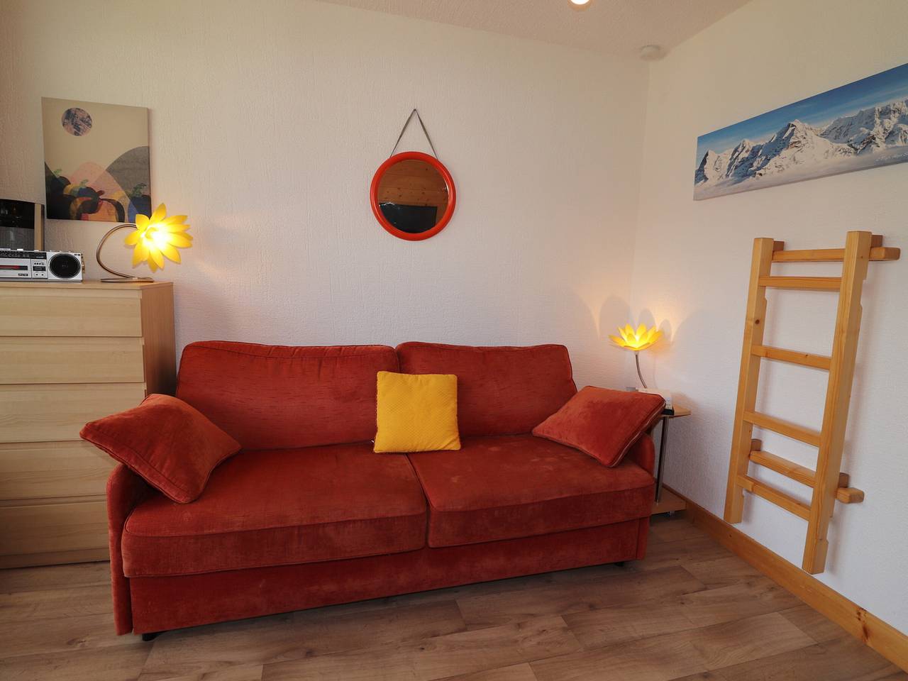 Gehele studio, Renovated Studio 2 Pers. Close to Slopes with Balcony in Tignes, Vanoise Nationaal Park