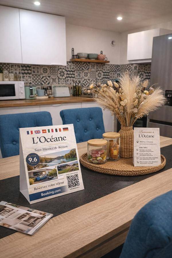 Appartement de vacances pour 4 personnes, avec jardin