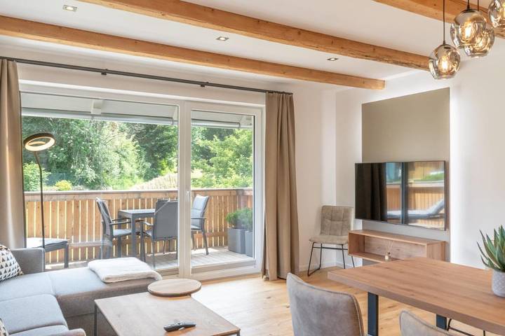 Ferienwohnung für 5 Personen, mit Balkon und Terrasse sowie Ausblick in Tamsweg