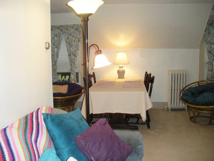 Appartement de vacances pour 4 personnes, avec jardin