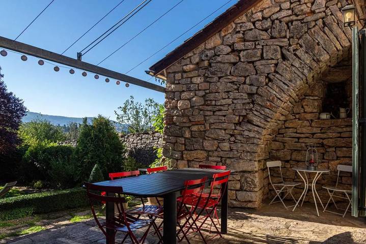 Gîte de France 6 personnes in La Malène, Parc national des Cévennes