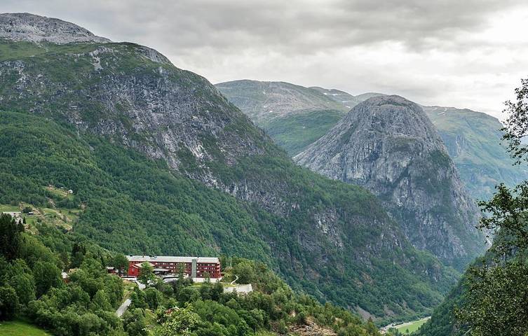 Hotel for 2 personer, med utsikt og hage, dyr tillatt i Voss