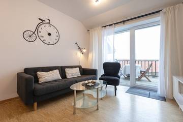 Ferienwohnung für 4 Personen, mit Balkon in Wremen