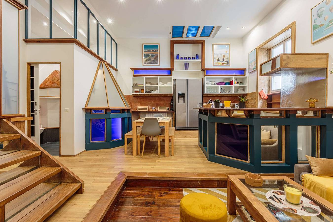 Ganze Ferienwohnung, Appartement refait à neuf avec une décoration unique en souplex in Ciboure, Bayonne und Umgebung