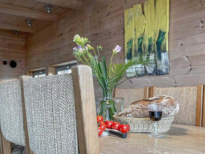 Ferienhaus für 6 Personen, mit Terrasse und Garten sowie Sauna und Ausblick in Vogelsang-Warsin - 3