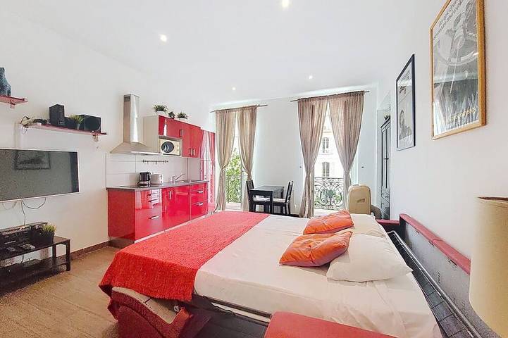 Appartamento intero, N&J  - Dolce Vita Studio - Hyper center - Balcony in Nizza, Costa mediterranea (Francia)