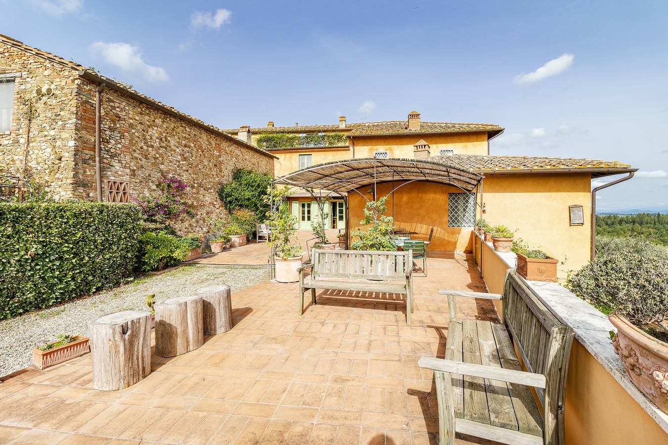 Villa Salivolpe Amazing Chianti View in Chianti