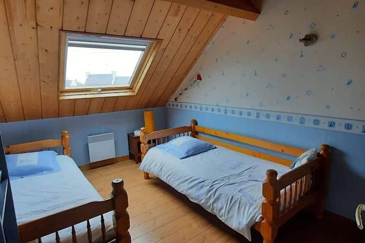 Location de vacances pour 4 personnes, avec terrasse et jardin, animaux acceptés à Lampaul-Plouarzel - 3