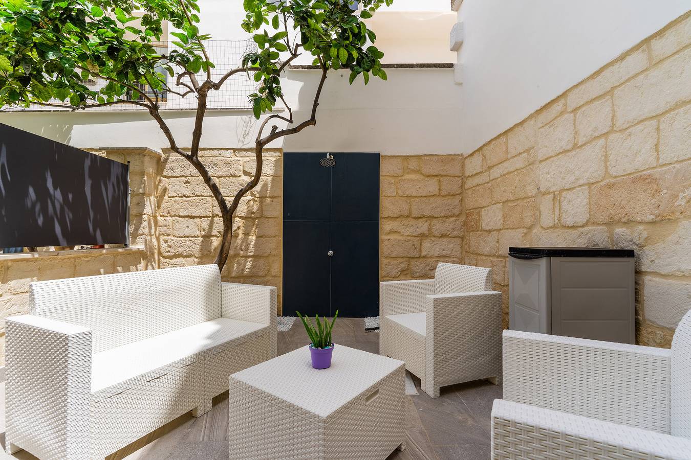 Gästehaus für 7 Personen mit Balkon in Porto Cesareo, Golf von Tarent
