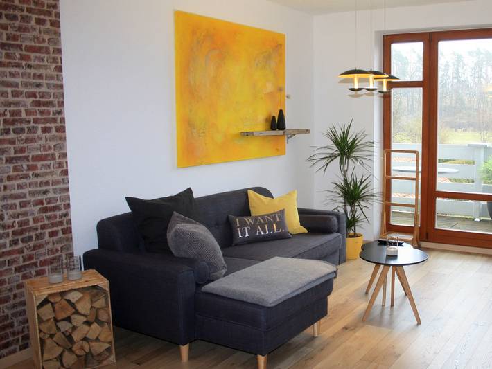 Ferienwohnung für 2 Personen, mit Balkon und Garten in Malchow