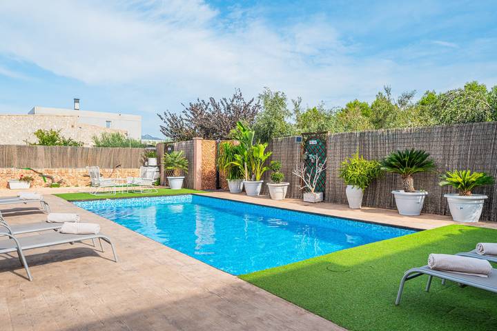 Ferienhaus "Villa Sueños" mit privatem Pool, privaten Terrassen und Wlan in Son Daviu Nou, Marratxí