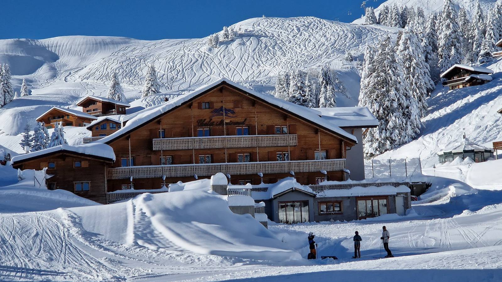 Chalet Montriond - Familienzimmer in Les Crosets, Val-d'Illiez