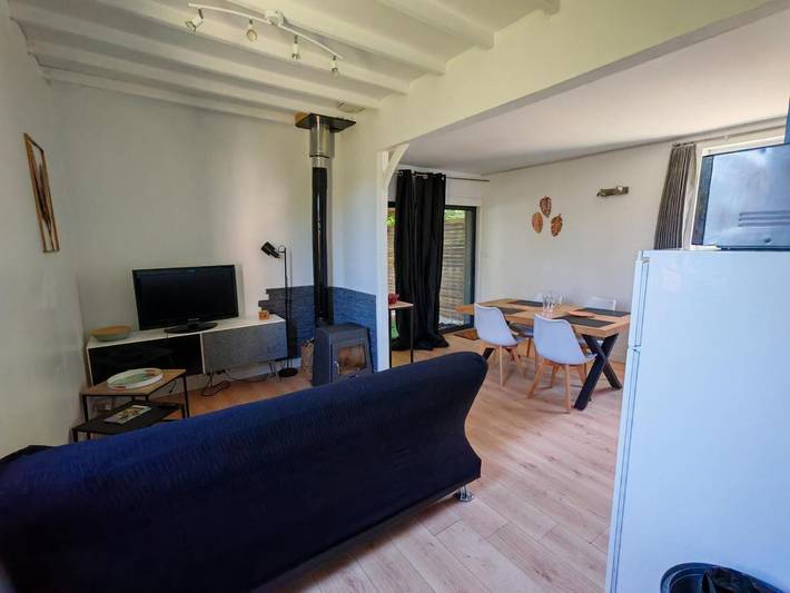 Maison de vacances pour 4 personnes, avec piscine et terrasse ainsi que jardin et vue, animaux acceptés