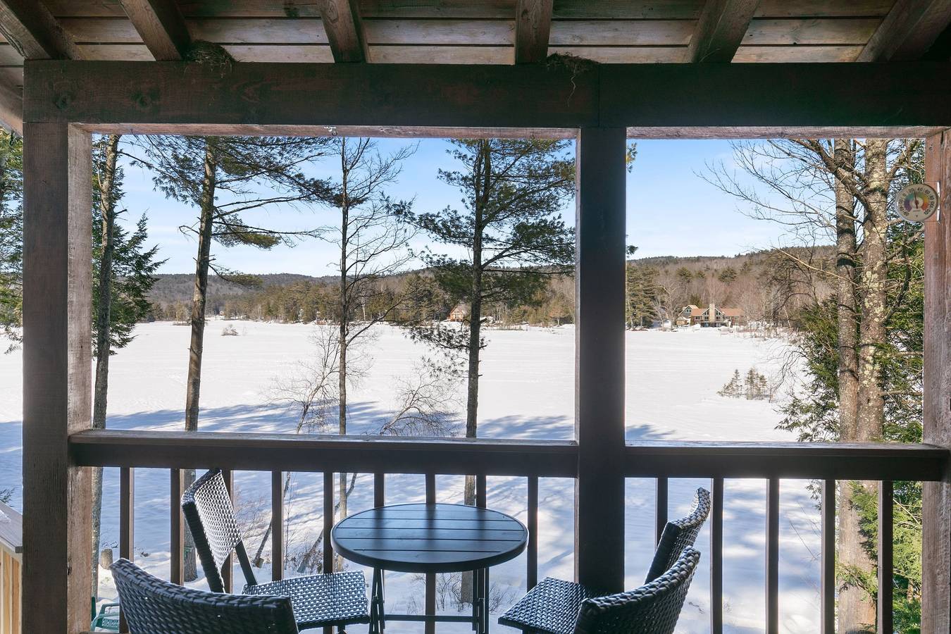 Private Lakefront - Luxury Log House in Sanbornton, Belknap County