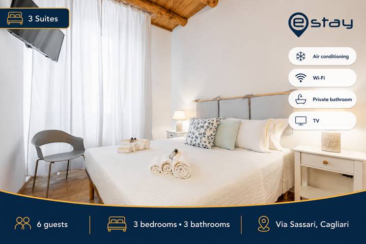 Maison d’hôte pour 6 personnes à Cagliari