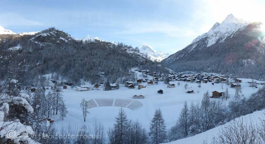 Hôtel pour 2 personnes, avec jardin et vue à Evolène - 4
