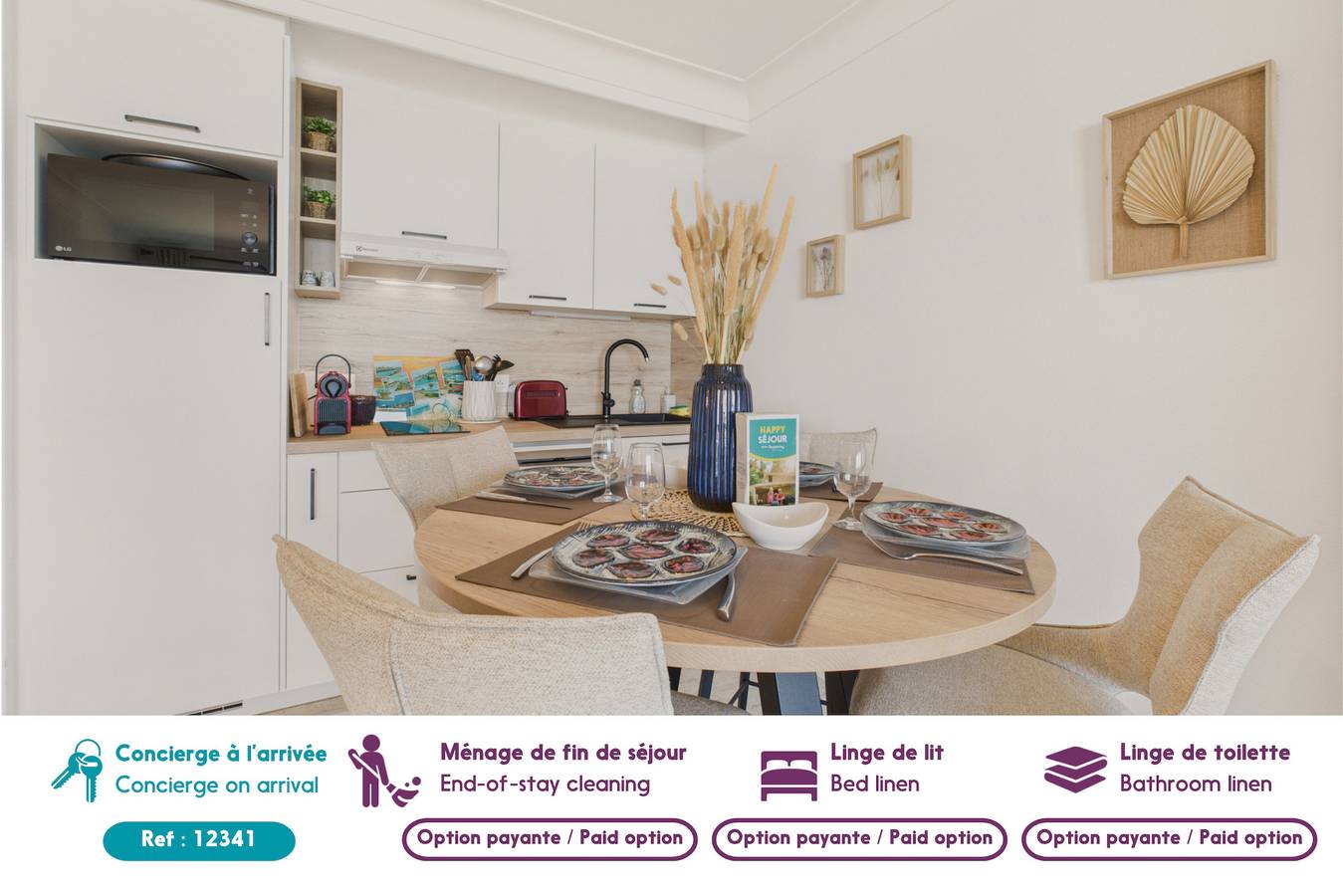 Estudio entero, Vue mer, joli studio pour 4 à 40m de la plage in Les Sables-d'Olonne, Vandea