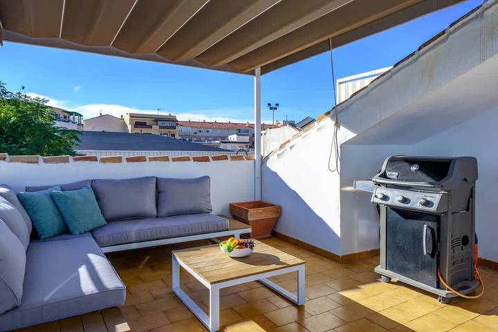 Chalet voor 6 personen, met zwembad, kindvriendelijk in Mijas Costa