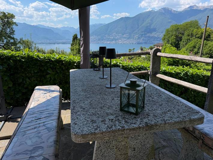 Casa Mathey in Gambarogno, Lac Majeur