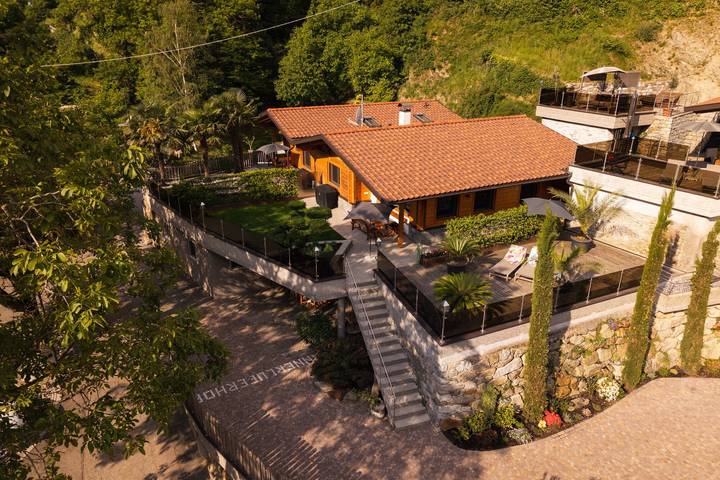 Chalet voor 6 personen, with Whirlpool and Tuin as well as Sauna in Zuid-Tirol